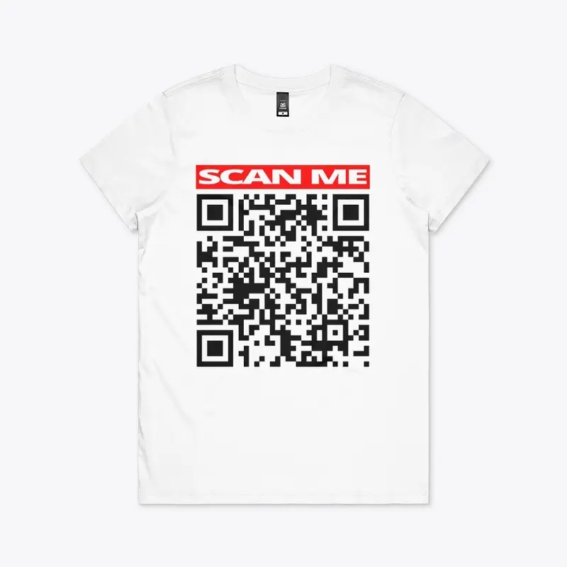 SCAN ME Prank Rick roll QR code