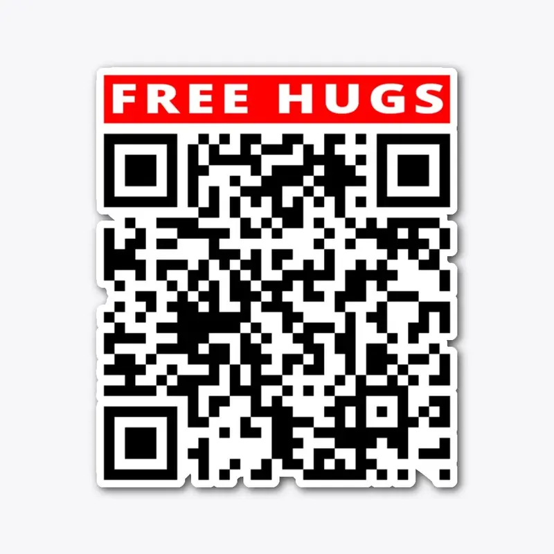 Free Hugs Prank Rick roll prank QR code