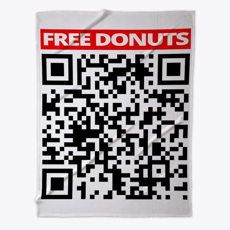 Free DONUTS Prank Rick roll QR code