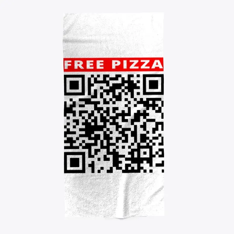 Free PIZZA Prank Rick Roll QR code