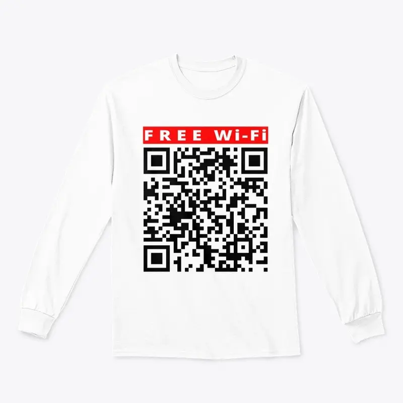 Free WI-FI Prank Rick roll QR code