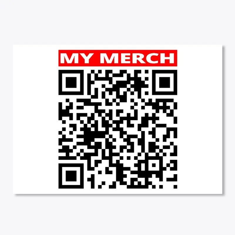 My Merch Prank Rick roll QR code