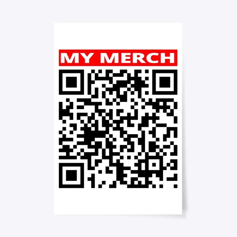 My Merch Prank Rick roll QR code