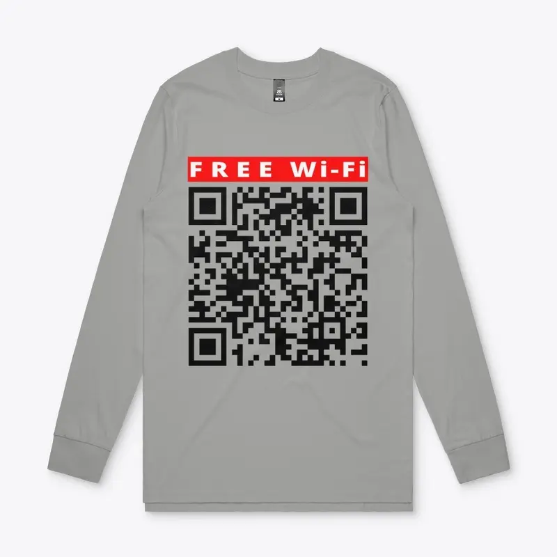 Free WI-FI Prank Rick roll QR code