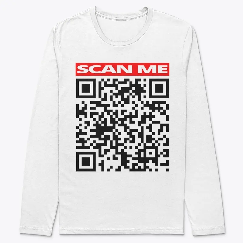 SCAN ME Prank Rick roll QR code